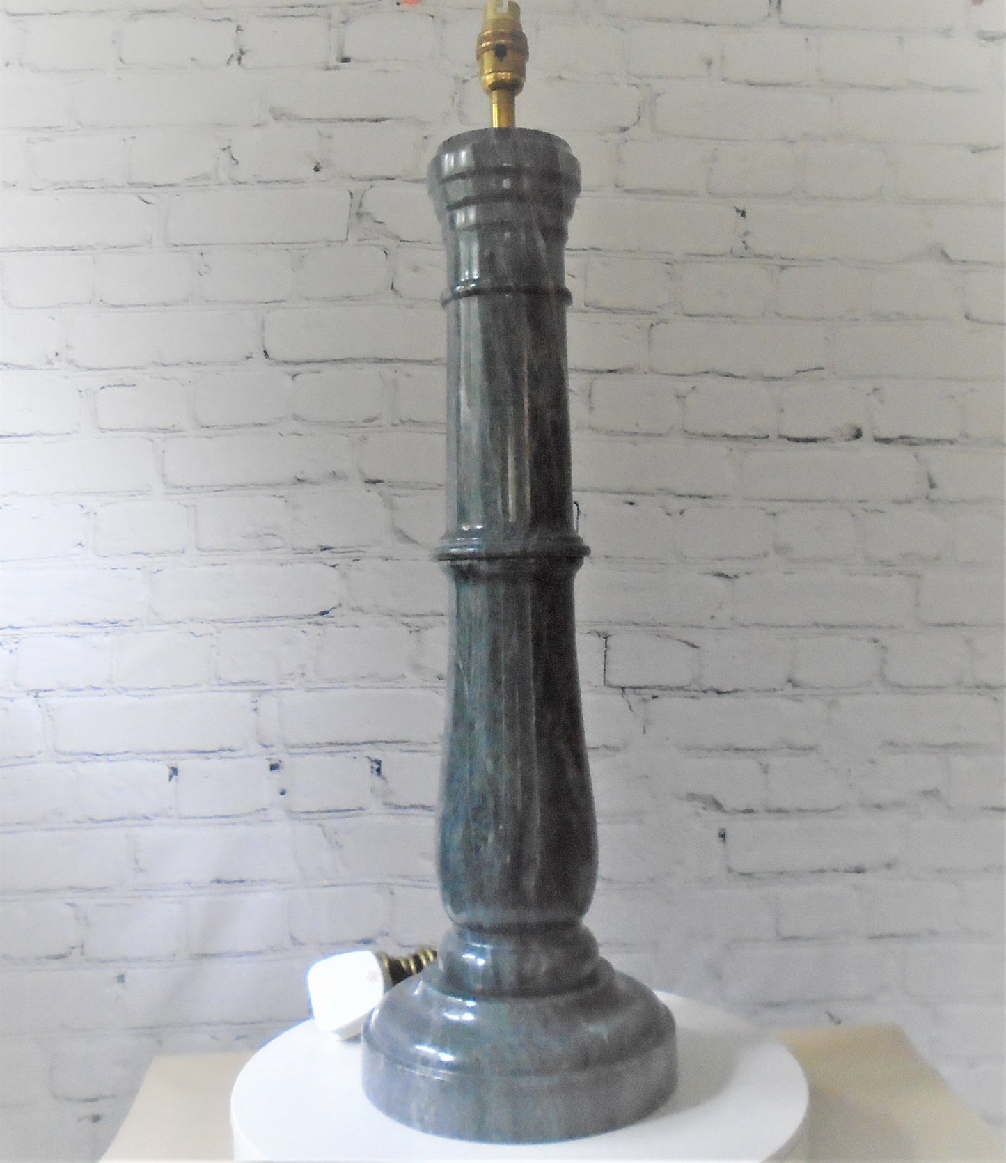 A Baluster Style Table Lamp Base