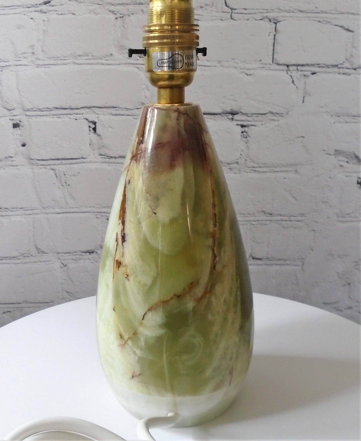 A Tear Drop Shaped Lamp Base