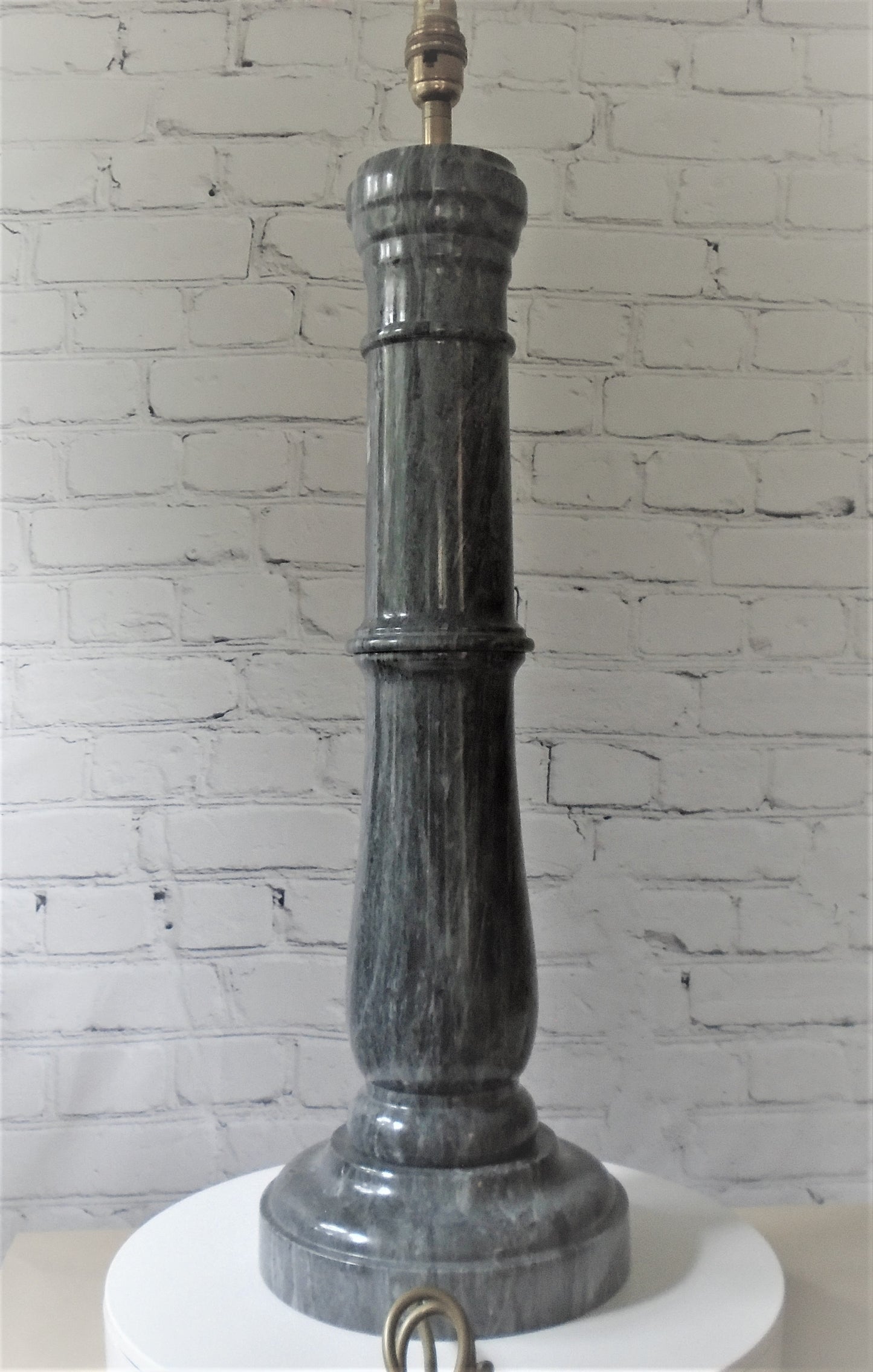 A Baluster Style Table Lamp Base