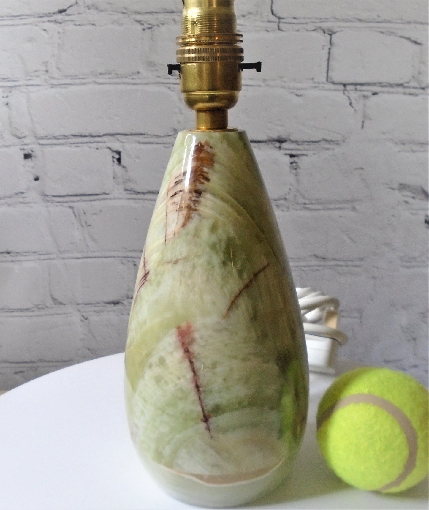 A Tear Drop Shaped Lamp Base