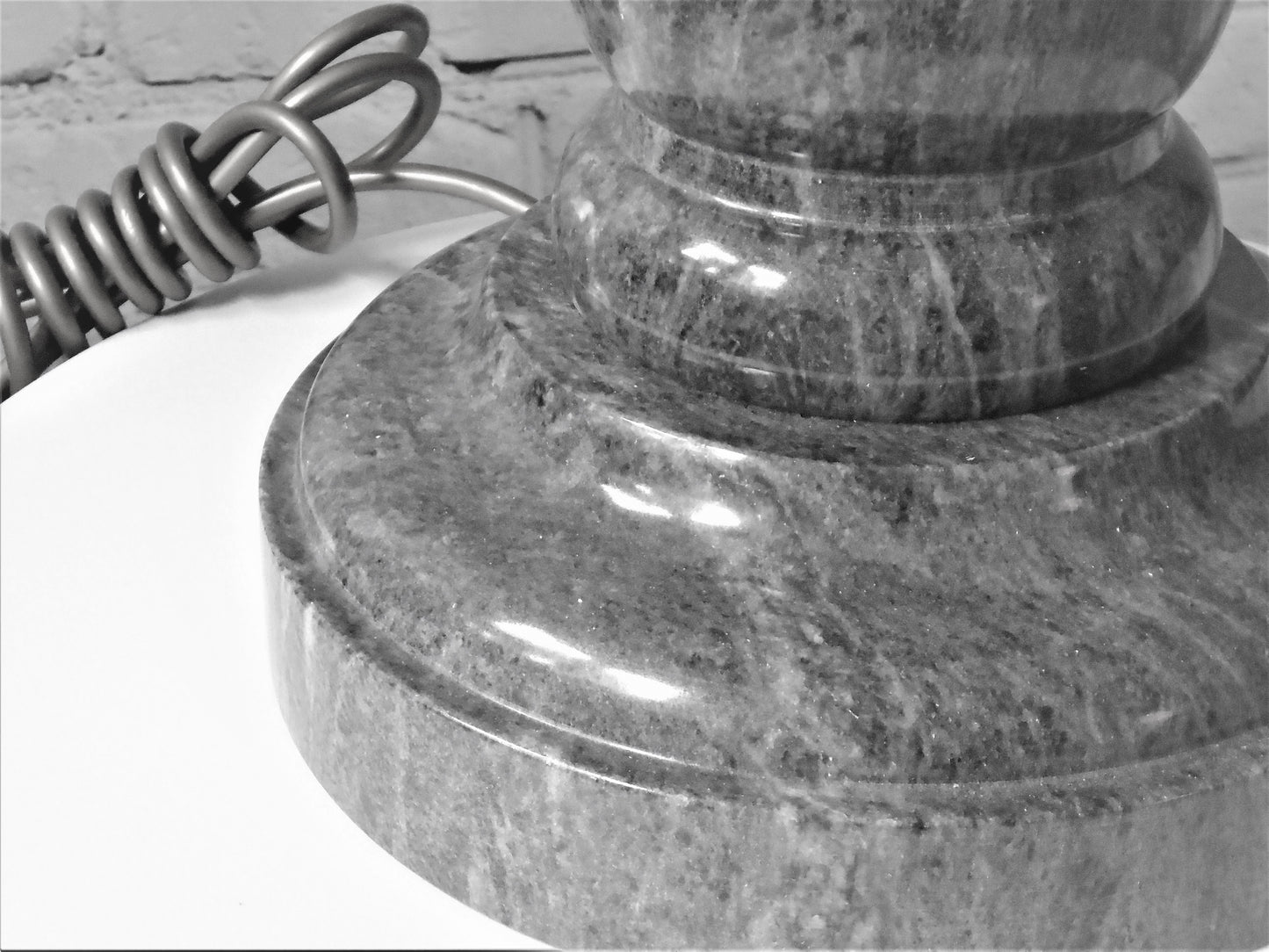A Baluster Style Table Lamp Base