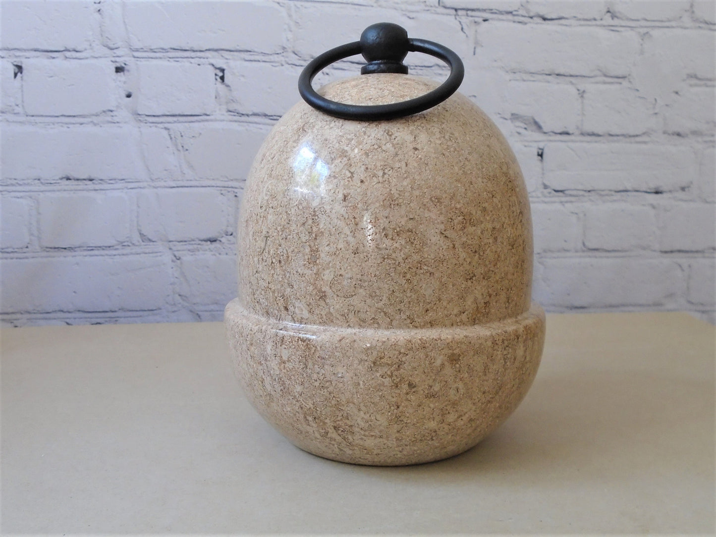 An Acorn Door Stop