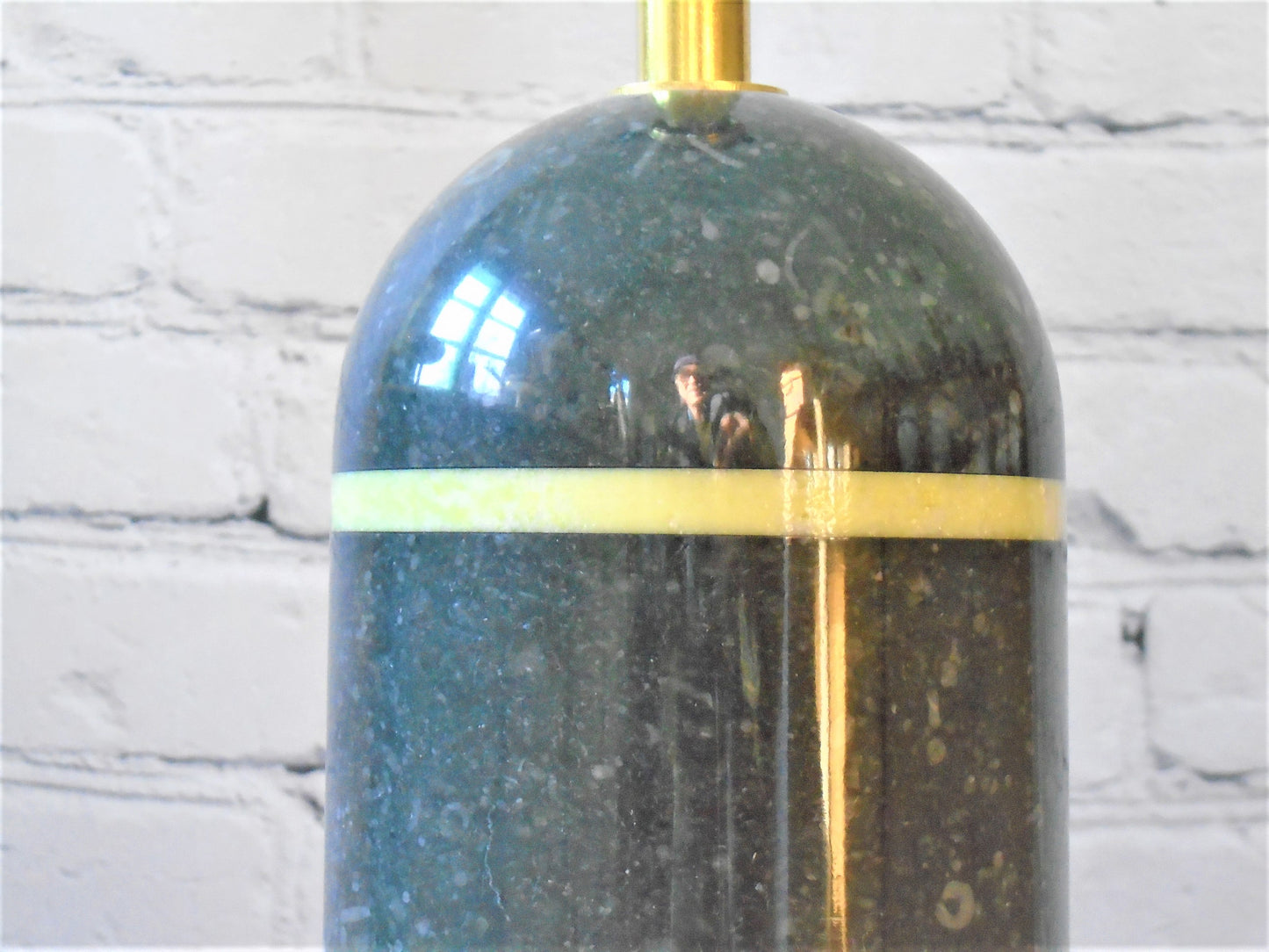 A Dome Top Cylindrical Table Lamp Base