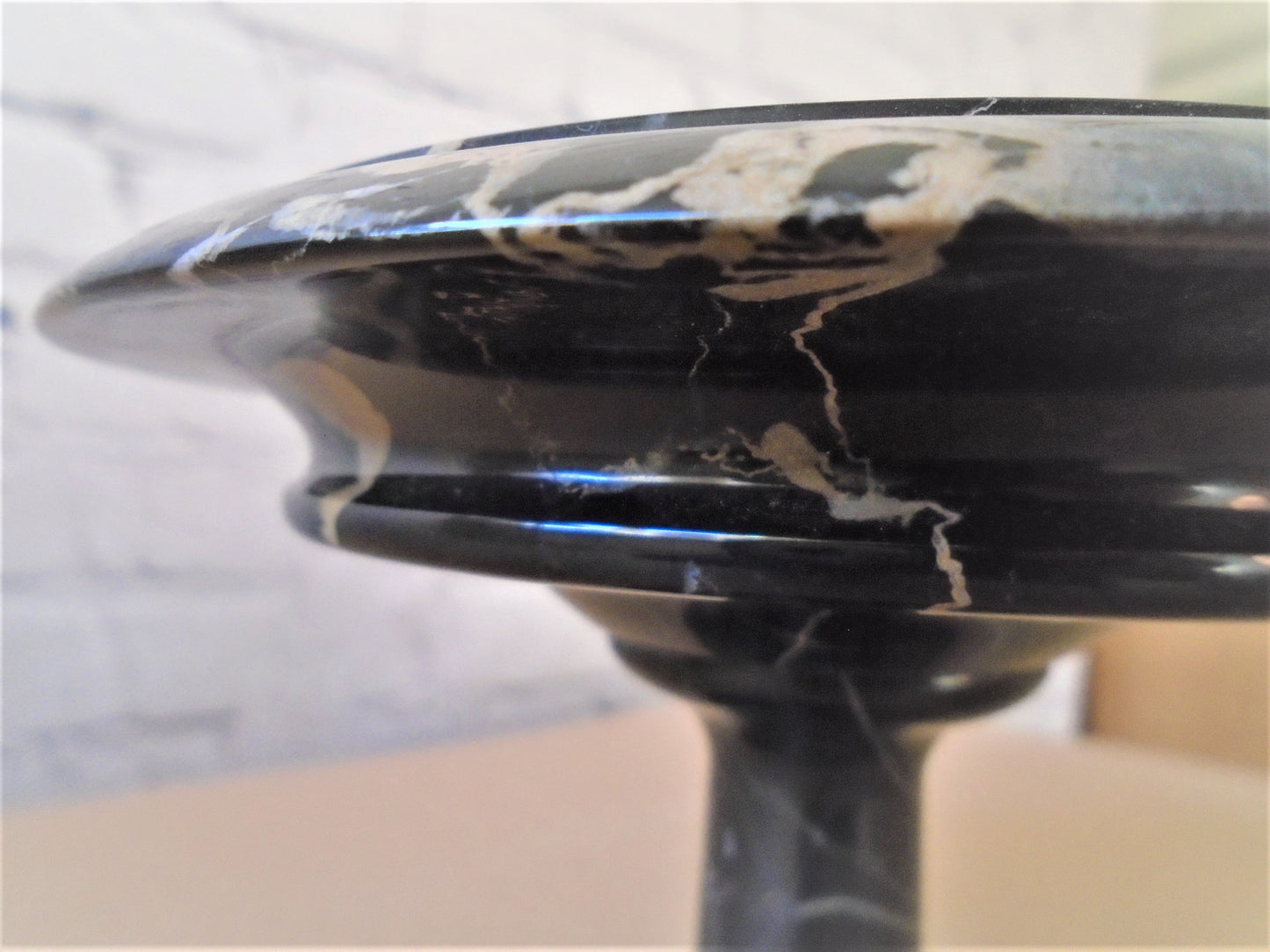 Portoro Marble Tazza.