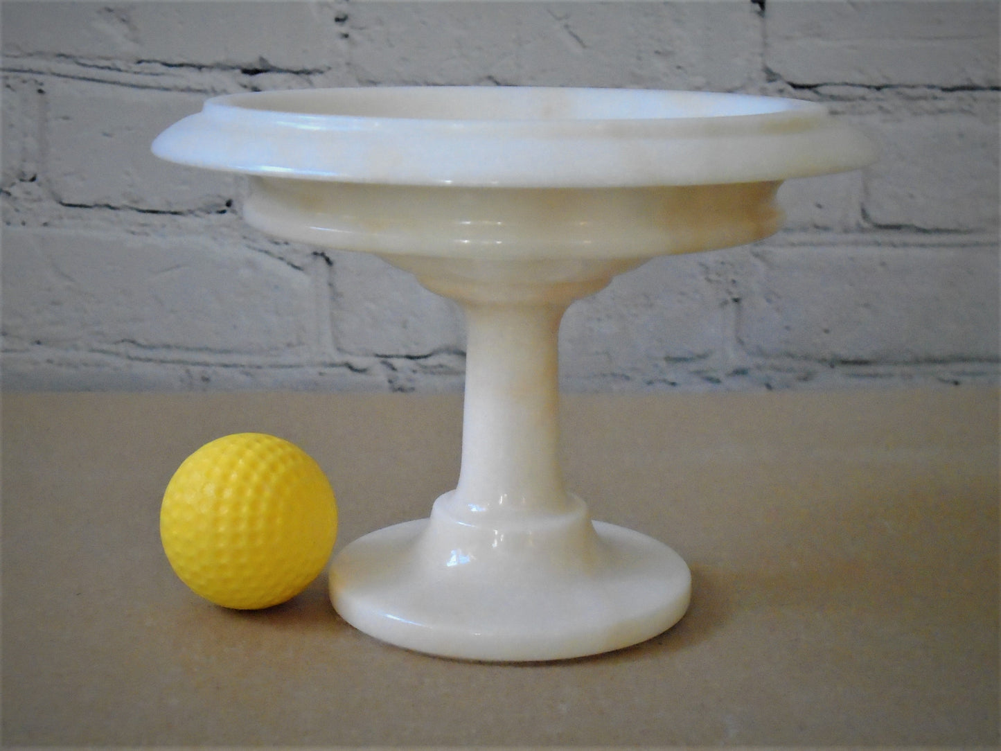 A Small Finely Turned Rosa Claro Tazza.