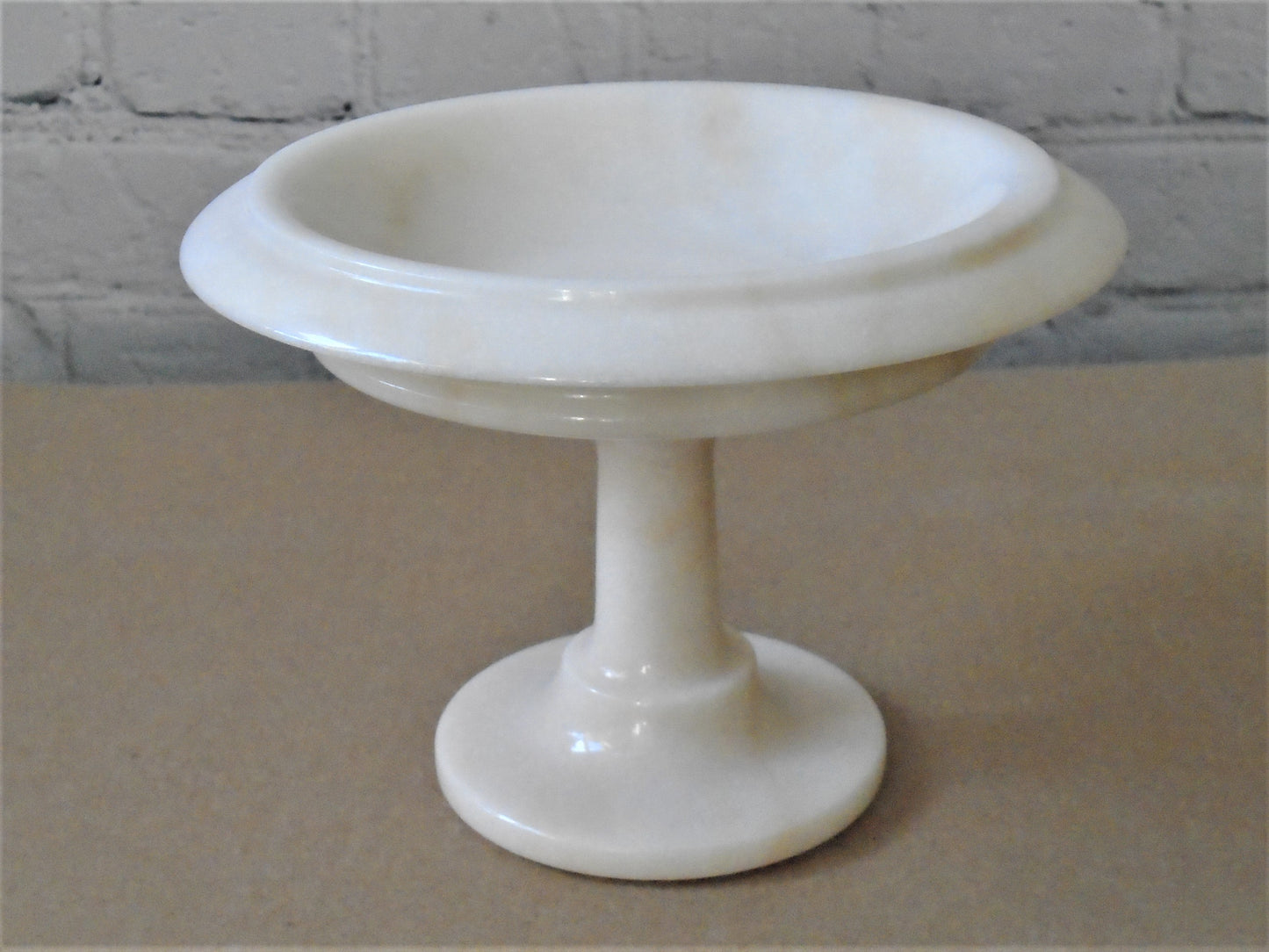 A Small Finely Turned Rosa Claro Tazza.