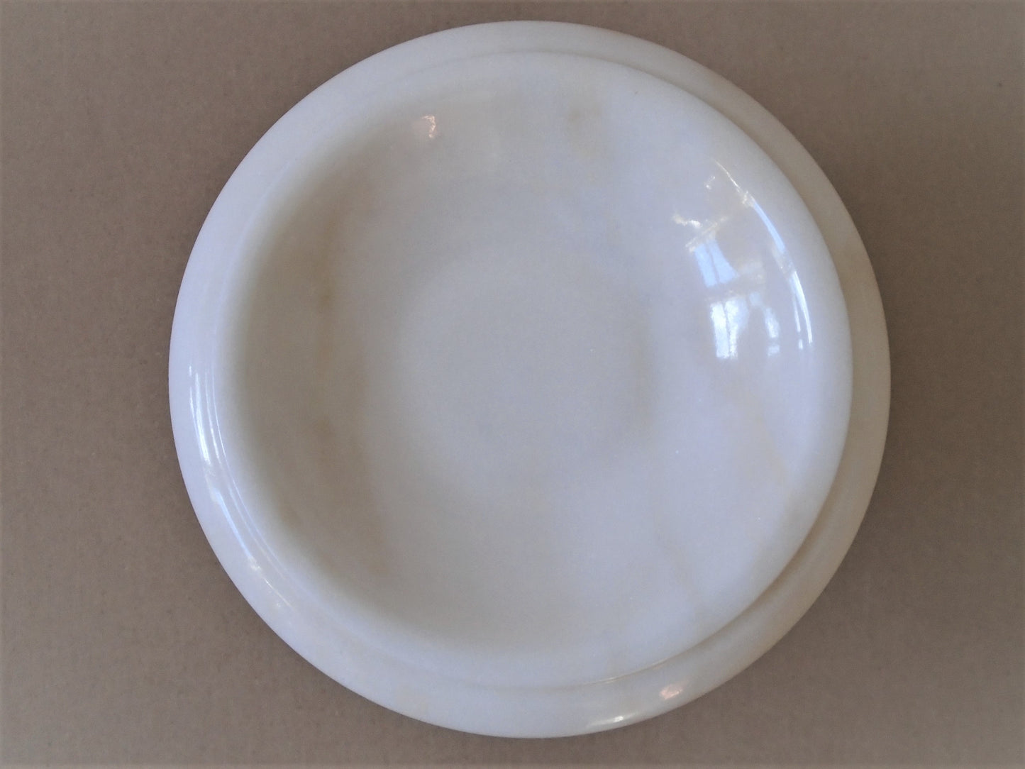 A Small Finely Turned Rosa Claro Tazza.