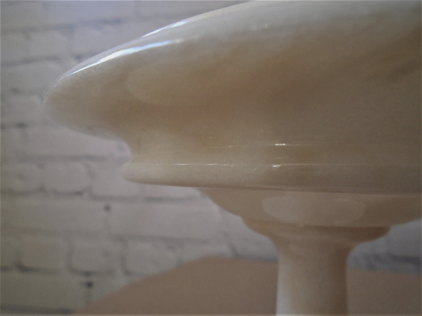 A Small Finely Turned Rosa Claro Tazza.