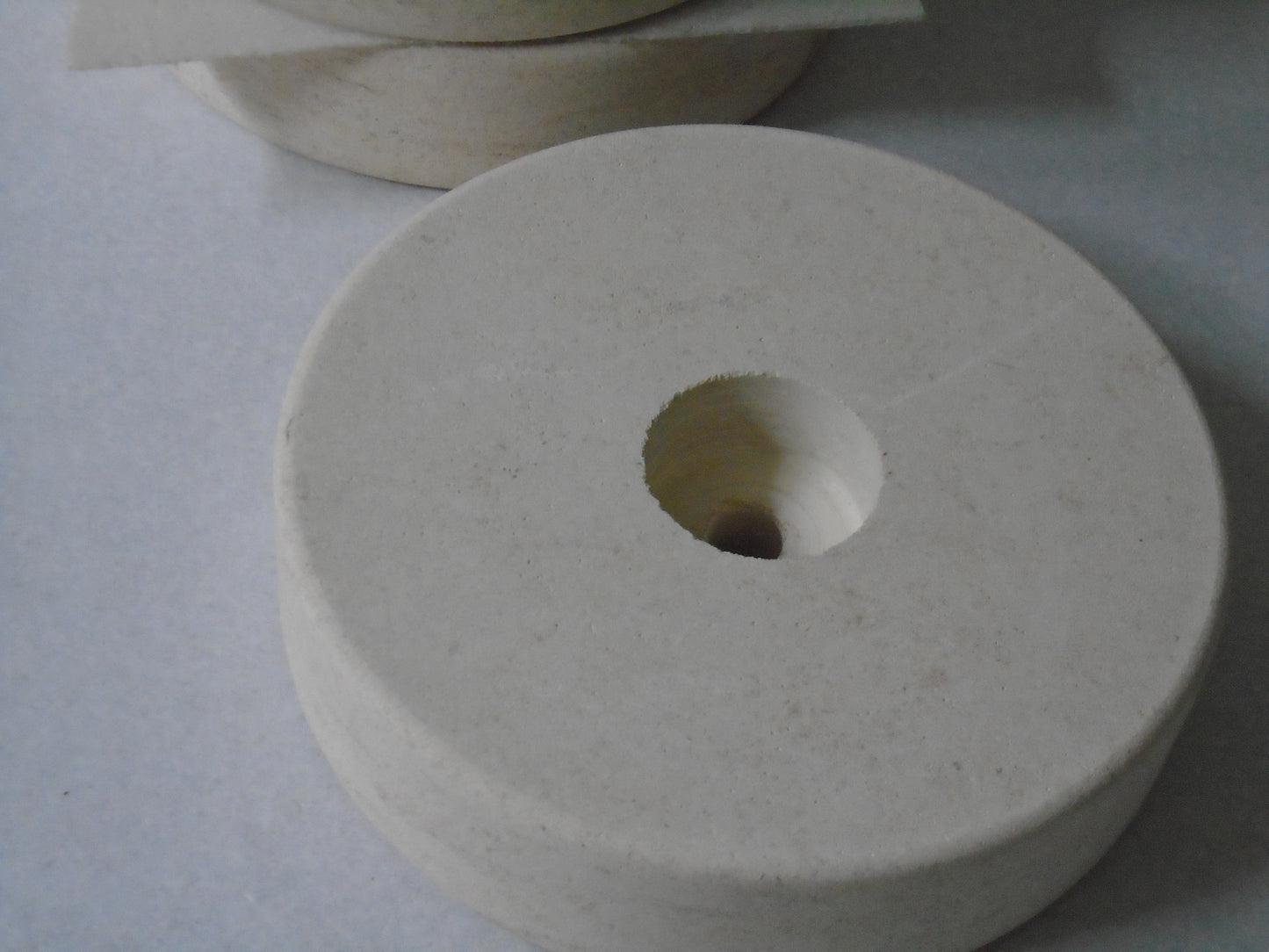 Ancaster Hard White Limestone Bases. 5 pieces