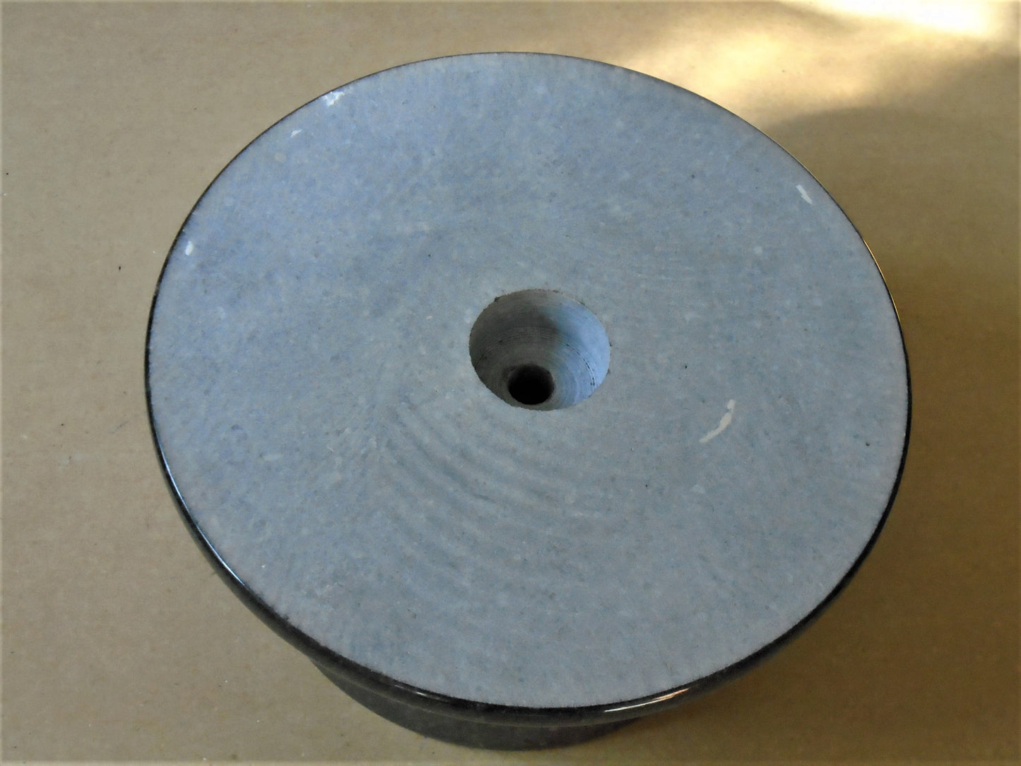 A Socle turned from Kilkenny Fossil Marble