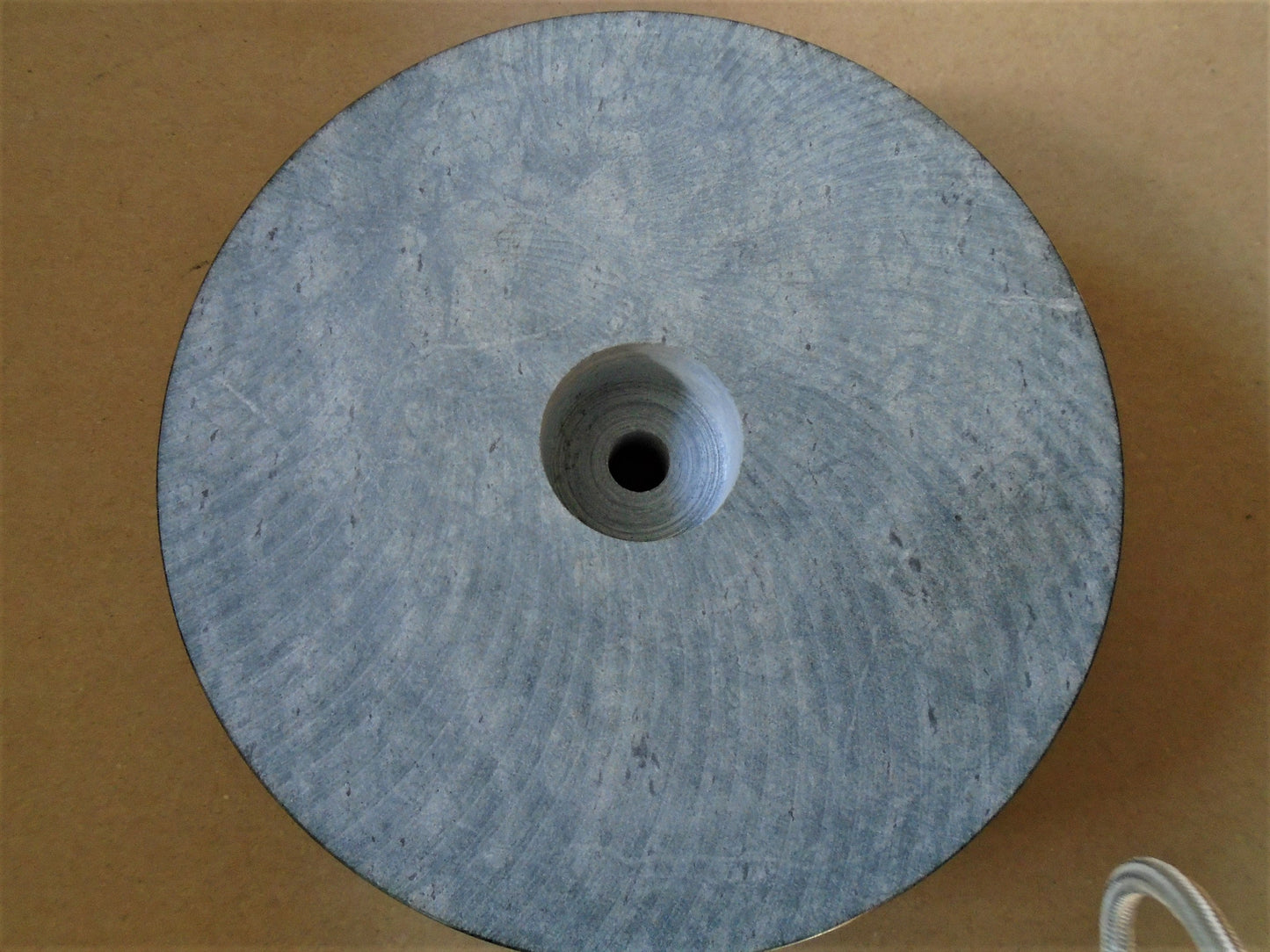An Indian green Marble Socle
