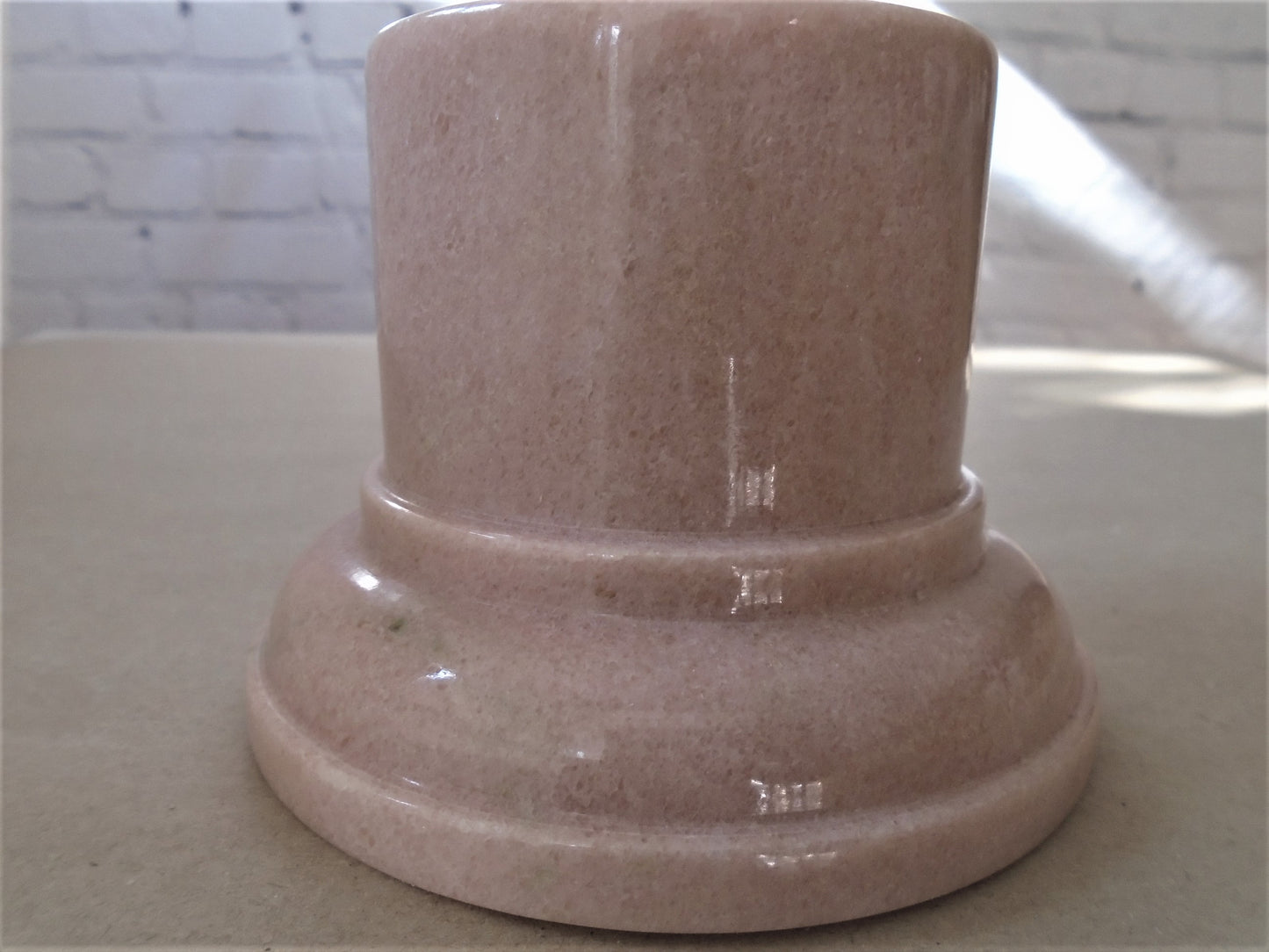 A Rosa Portugal Marble Socle