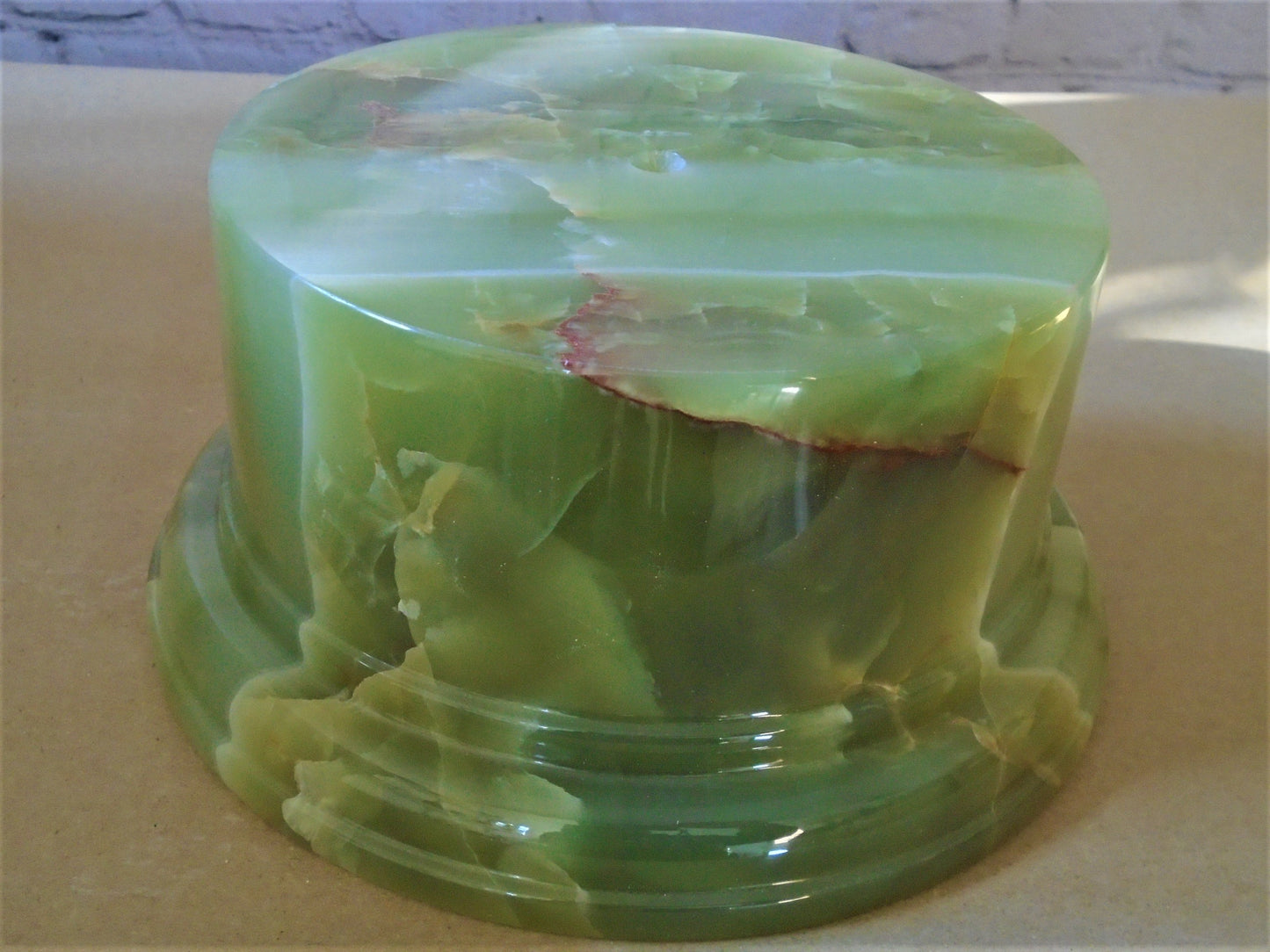 Brazilian Onyx Marble Socle