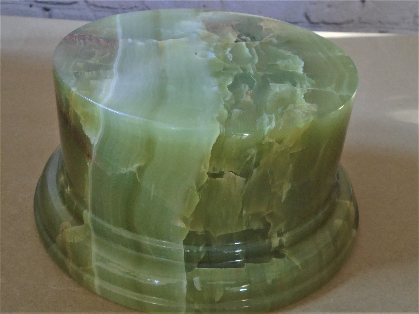 Brazilian Onyx Marble Socle