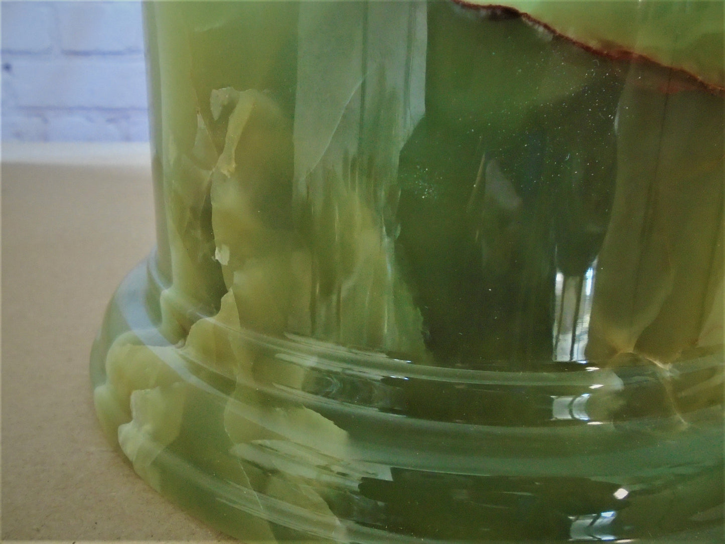 Brazilian Onyx Marble Socle