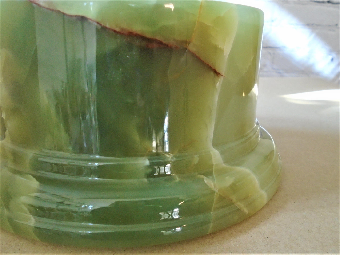 Brazilian Onyx Marble Socle