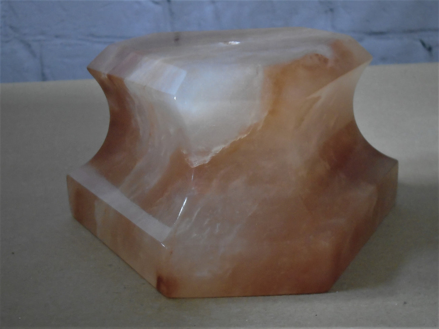 An English Alabaster Base