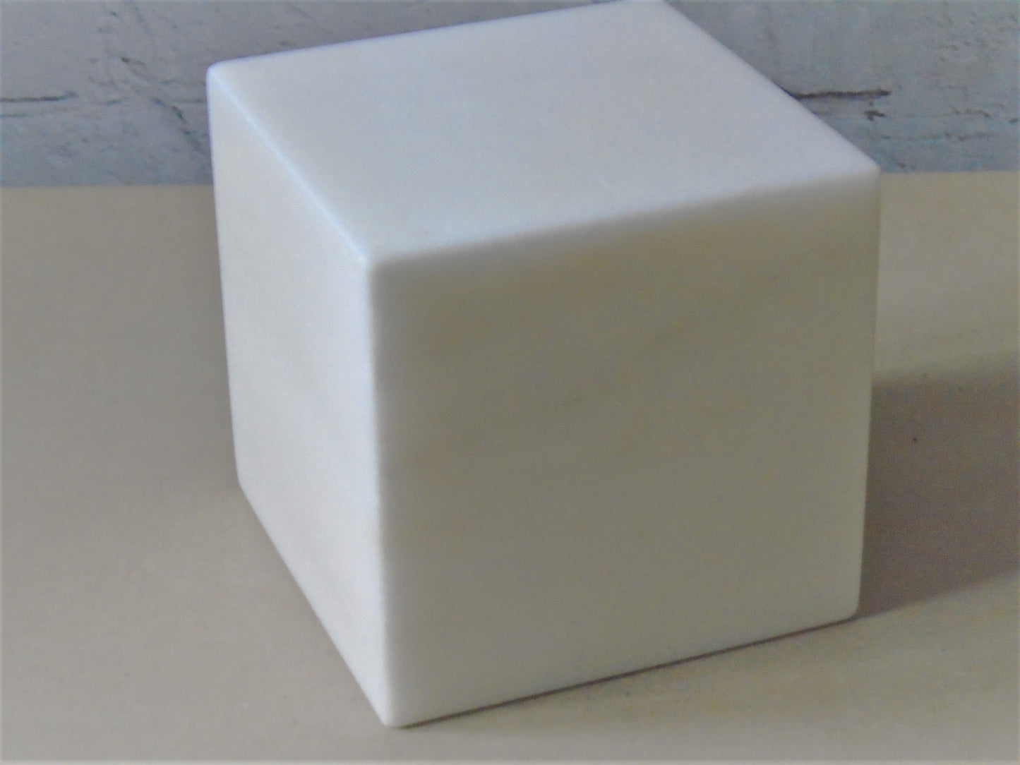 A White Marble Base