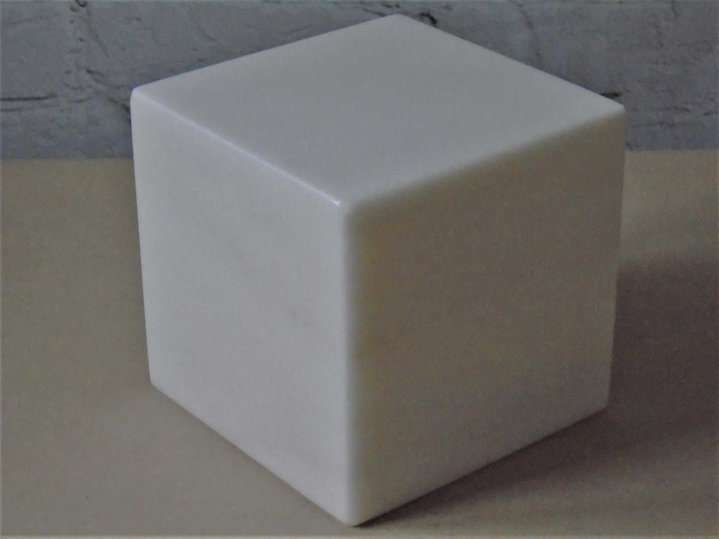 A White Marble Base