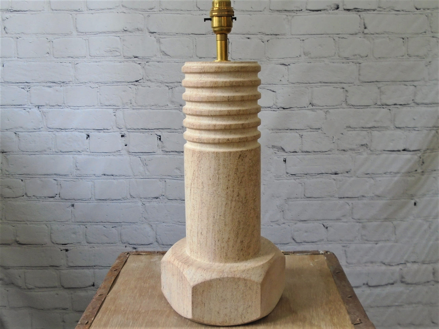 A Table/Conservatory  Lamp in the form of a Bolt