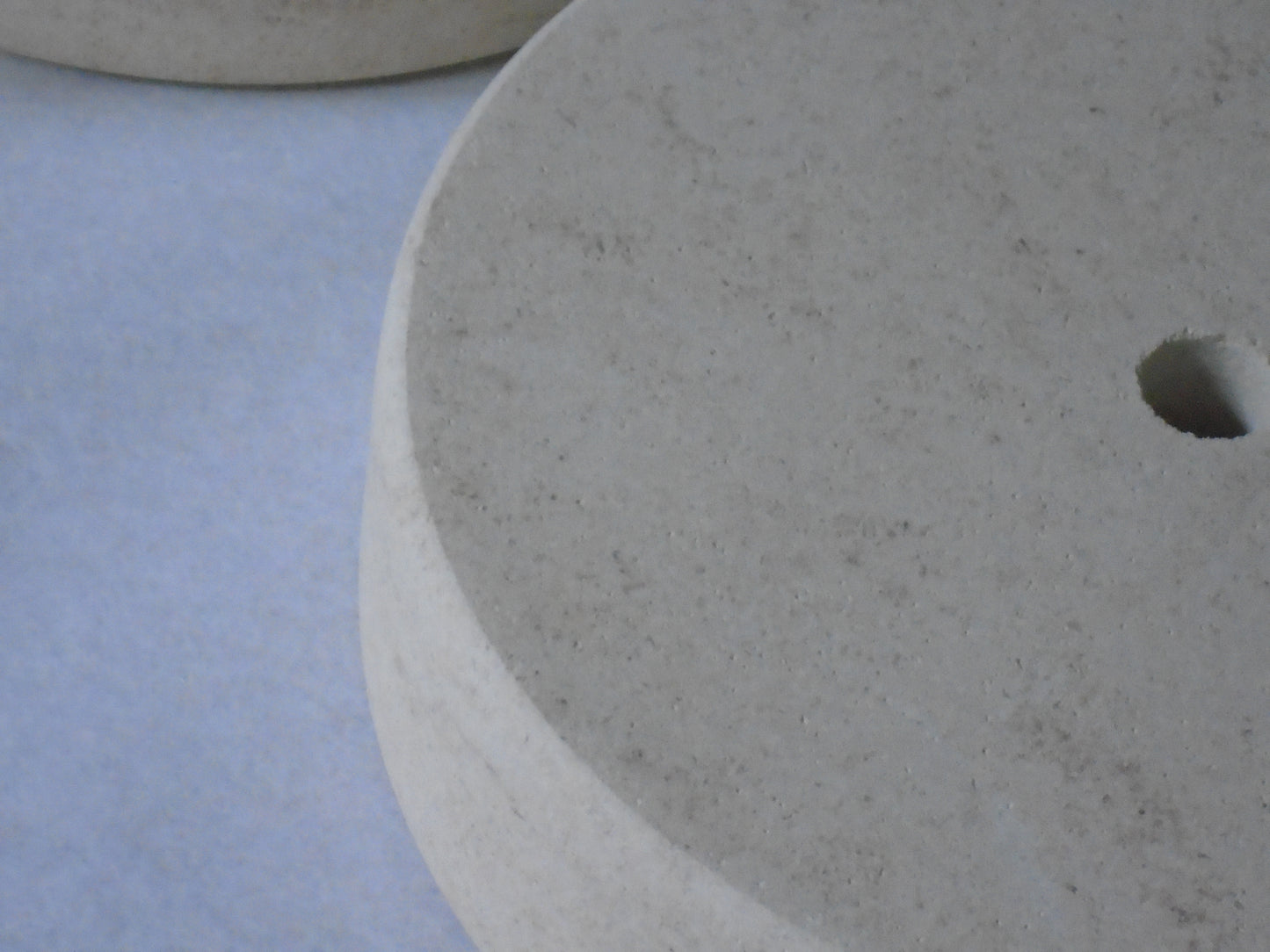Ancaster Hard White Limestone Bases. 5 pieces
