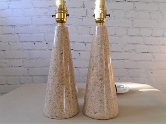 A Pair of Ancaster Weatherbed Lamp Bases